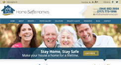Desktop Screenshot of homesafehomes.com